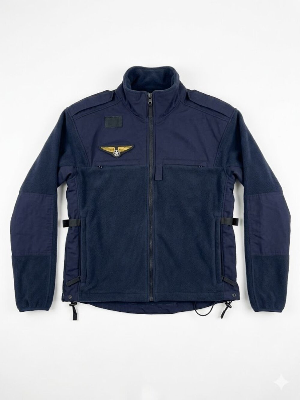military, law enforcement or aviation fleece Navy crop jacket L - XL